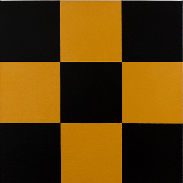 Gemaelde: Quadrate konstruktiv Farbfeld minimalistisch KH#297