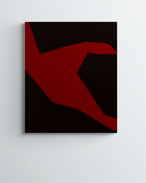 Gemaelde: Streifen konstruktiv Farbfeld minimalistisch KH#312