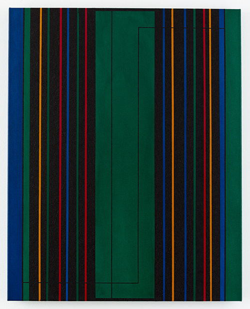 Painting: abstract stripes minimalism KH#340